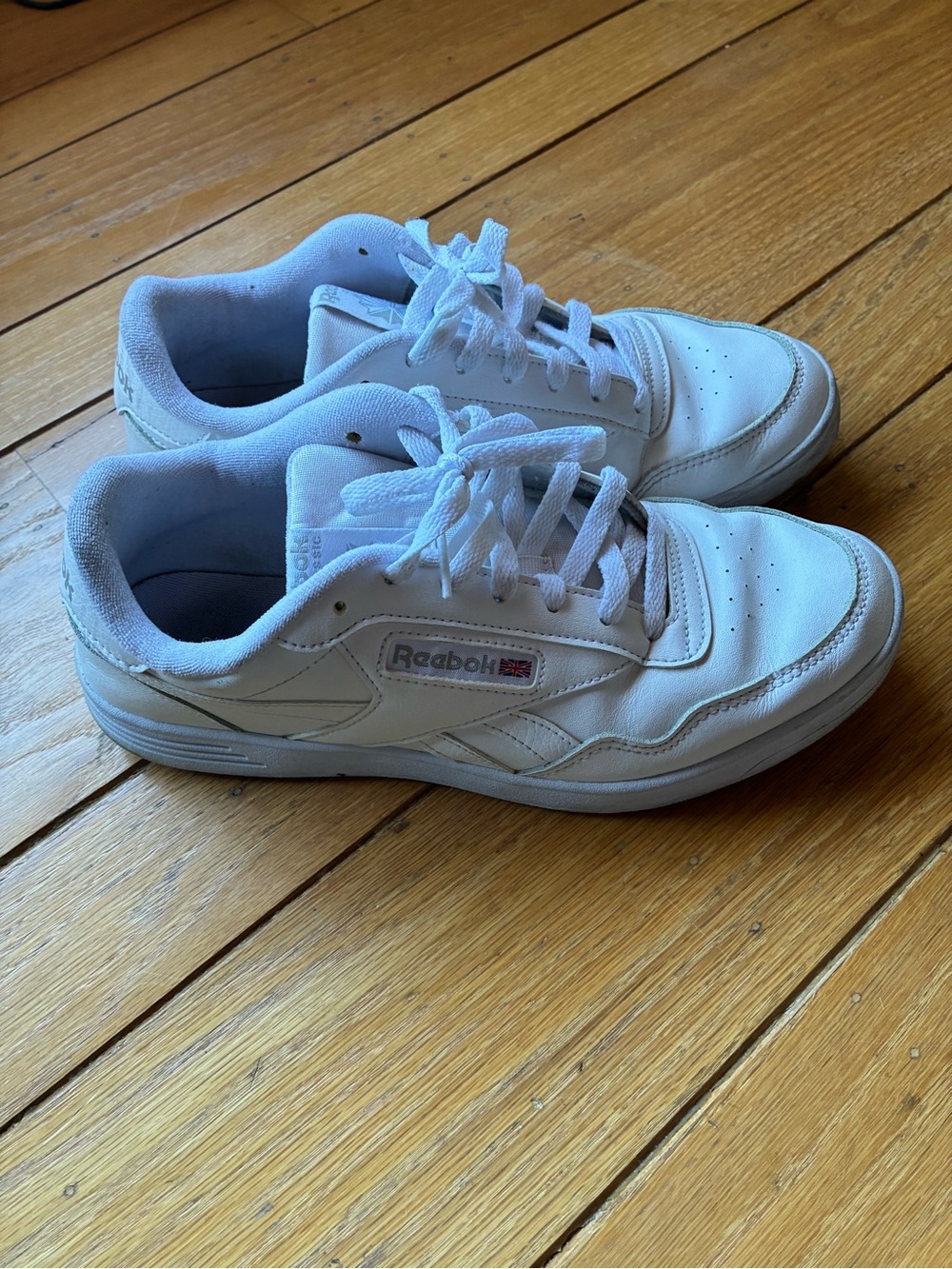 Reebok Court Advanced White Leather Sneakers